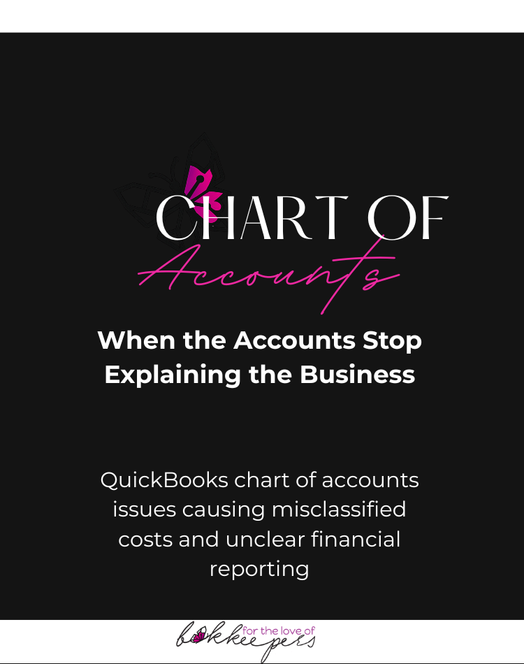 QuickBooks Chart of Accounts Structure Breakdown